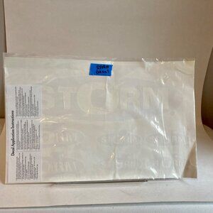 Storm Fishing Decal Sheet Lot 7 Decals NEW